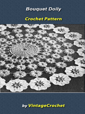 cover image of Bouquet Doily Vintage Crochet Pattern eBook